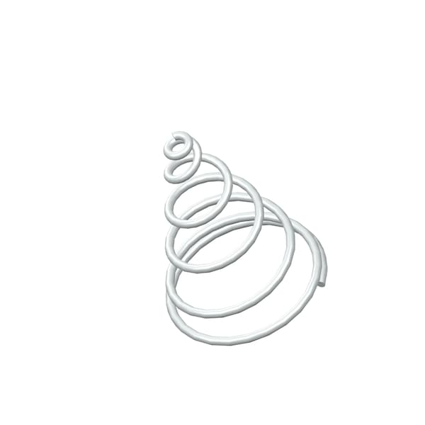 Approved Vendor Taper Spring, Lo= 0.72 , So= 0.343 , W= 0.038 G109989449 - main
